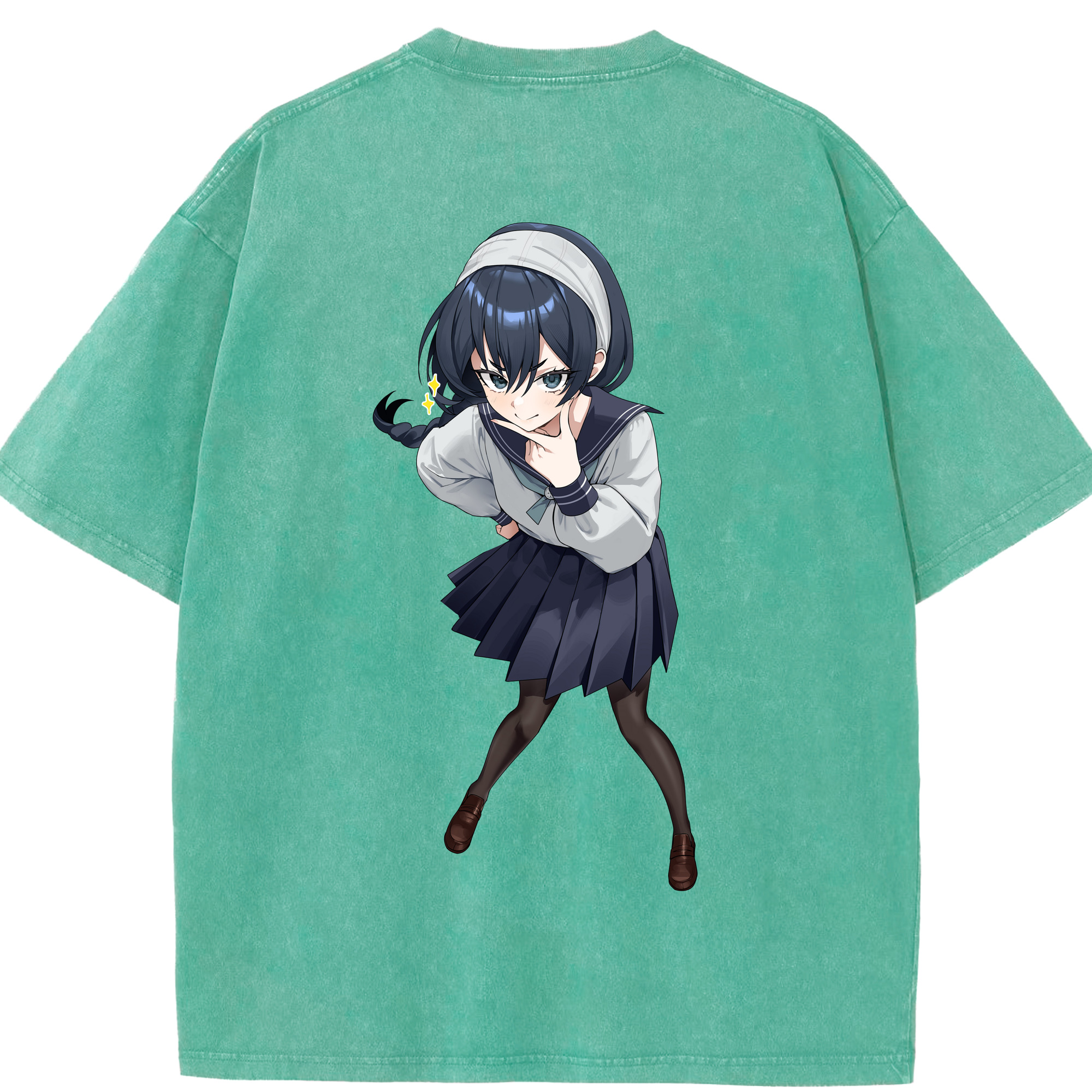 （画像用） 呪術廻戦 Jujutsu Kaisen 綿100% ヴィンテージ風 半袖Tシャツ（背面プリント）